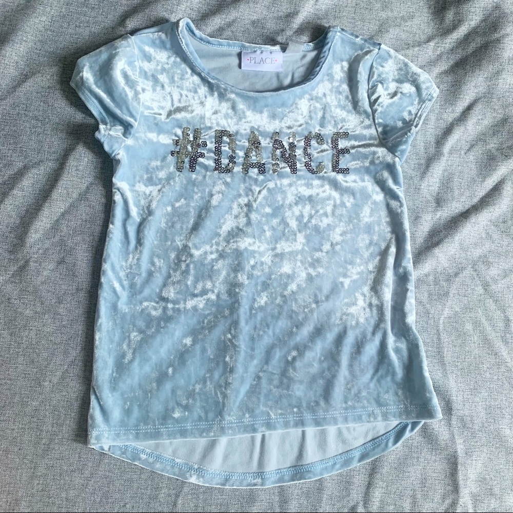 Place #Dance Velvet Shirt - S 5/6